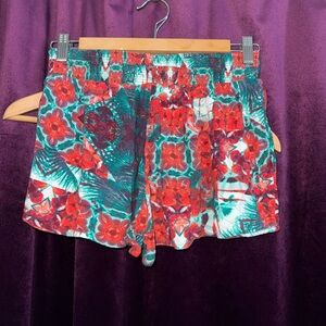 EUC Mossimo Floral Print Women's Shorts